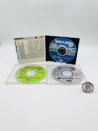 Sega Saturn Spiel / DEMO BUNDLE SEGA FLASH vol. 2, 3, 6 |90er | Sehr gut