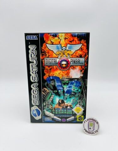 Sega Saturn Spiel: DIGITAL PINBALL | Retro | 1995 | Zustand: Gut