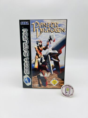 Sega Saturn Spiel: PANZER DRAGOON (1995) Retro Vintage Zustand: Sehr gut