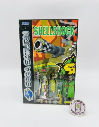 Sega Saturn Spiel: SHELLSHOCK (1995) Retro Vintage Zustand: Gut