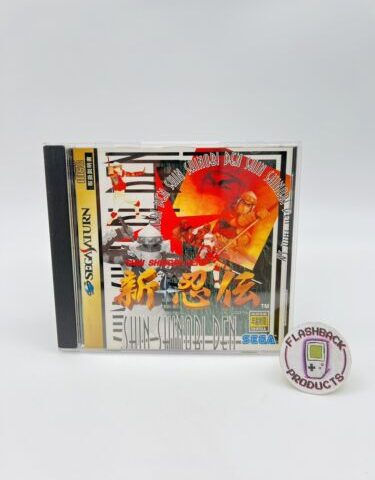 Sega Saturn Spiel: SHIN • SHINOBIDEN | Japan | 90er | Zustand: Sehr gut