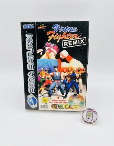 Sega Saturn Spiel Virtual Fighter Remix + Portrait Collection Zustand:Gut