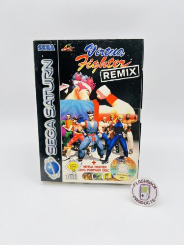 Sega Saturn Spiel Virtual Fighter Remix + Portrait Collection Zustand:Gut