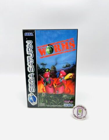 Sega Saturn Spiel : Worms - OVP & Anleitung PAL | 1995 | Zustand:Sehr gut