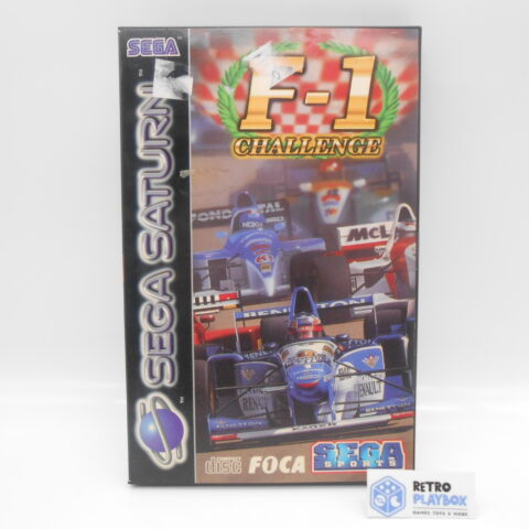 Sega Saturn Sports Spiel F-1 Challenge Foca Zustand: Gut