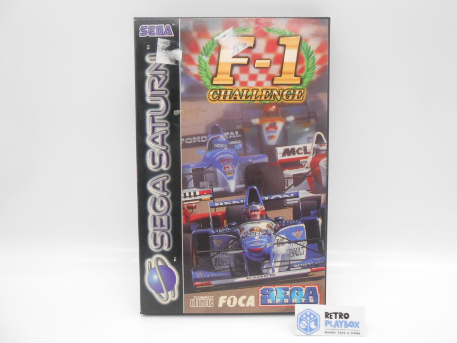 Sega Saturn Sports Spiel F-1 Challenge Foca Zustand: Gut