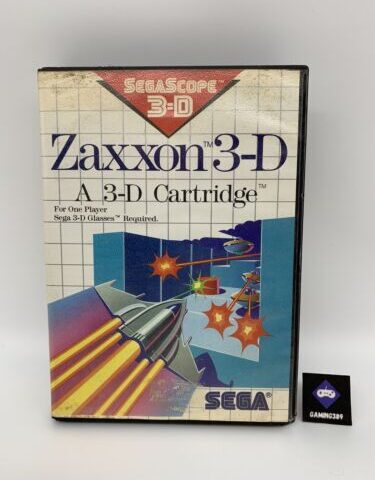Sega - Zaxxon 3-D Cartridge Zustand: Gut
