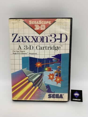 Sega - Zaxxon 3-D Cartridge Zustand: Gut