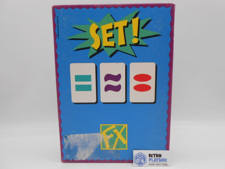 Set! FX Schmid Spiele vollständig Gesellschaftspiel | Retro 1999