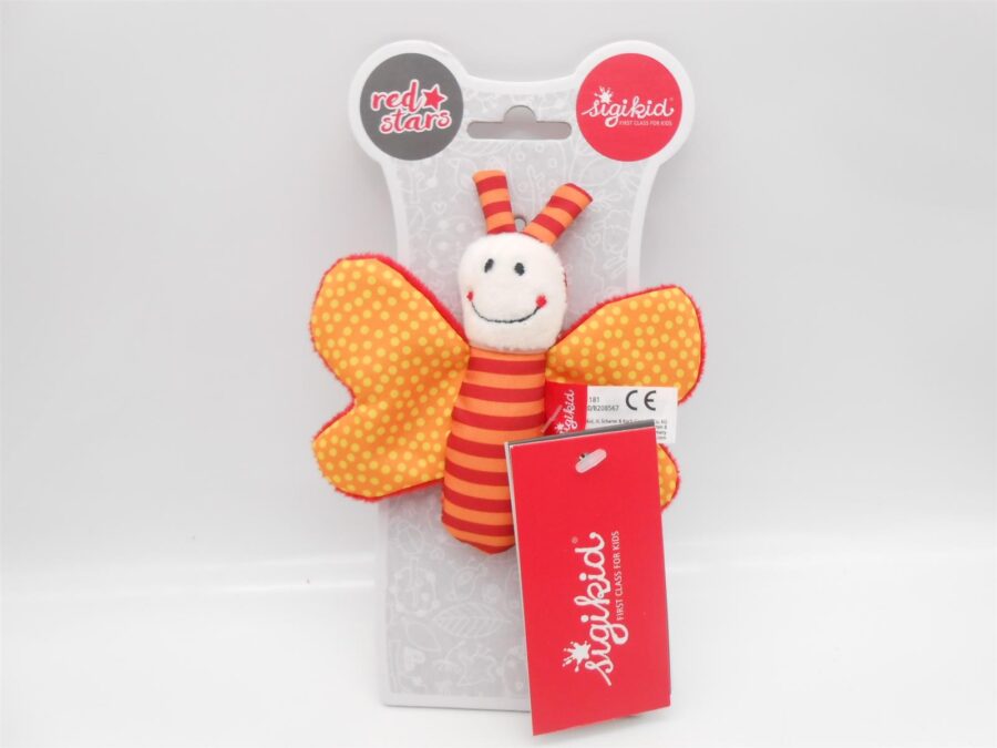 Sigikid 41181 Rassel +40490 Aktiv-Ring PlayQ Kind Baby Neu