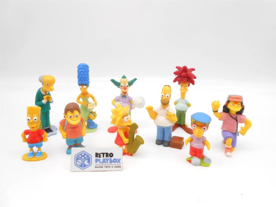 Simpsons Figuren Krusty Burns Milhouse Lisa Bart Homer uvm 10 Stück