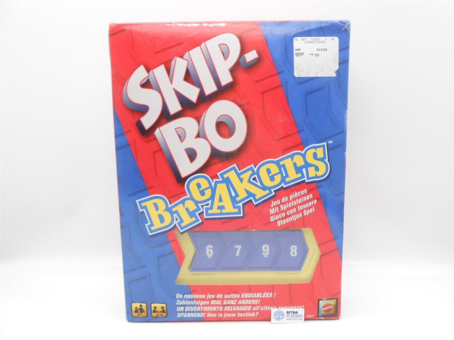 Skip - Bo Breakers Brettspiel Mattel UNBESPIELT 2 - 4 Spieler ab 7 Jahre