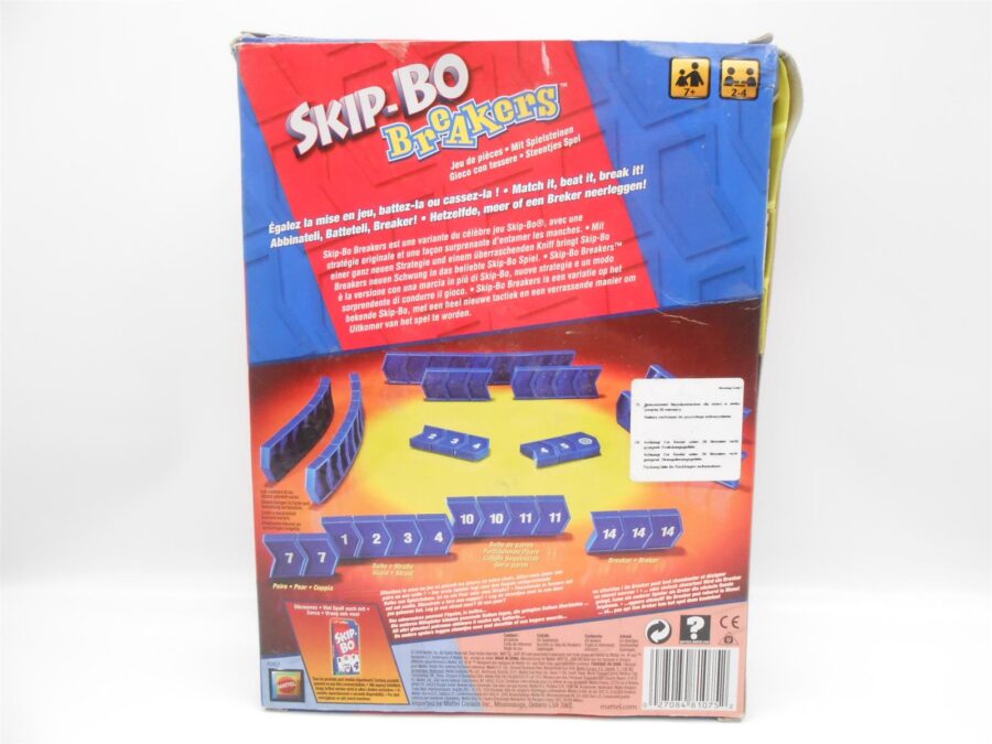 Skip - Bo Breakers Brettspiel Mattel UNBESPIELT 2 - 4 Spieler ab 7 Jahre