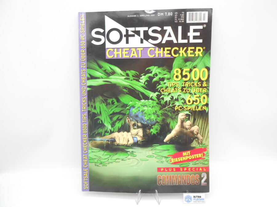 SOFTSALE Cheat Checker Heft Ausgabe 3/2001 8500 Tipps, Tricks, Cheats