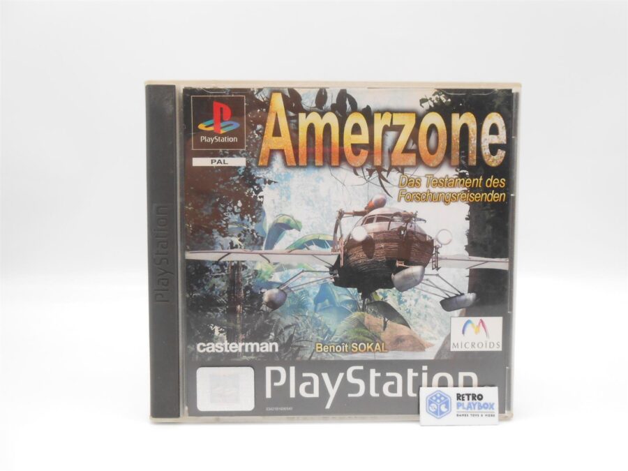 Sony Playstation 1 PS1 AMERZONE CIB guter Zustand