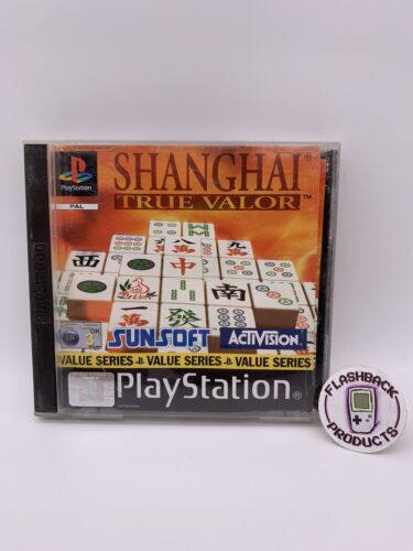 Sony Playstation 1 PS1 Spiel Shanghai True Valor / PAL Zustand: Gut