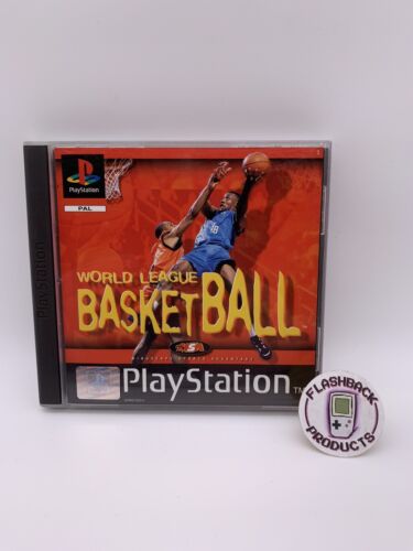 Sony Playstation 1 PS1 Spiel: World League Basketball / Zustand: Sehr gut