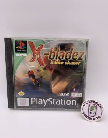 Sony Playstation 1 PS1 Spiel X-bladez Inline Skater / PAL Zustand: Gut