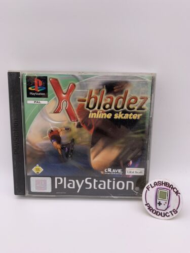 Sony Playstation 1 PS1 Spiel X-bladez Inline Skater / PAL Zustand: Gut