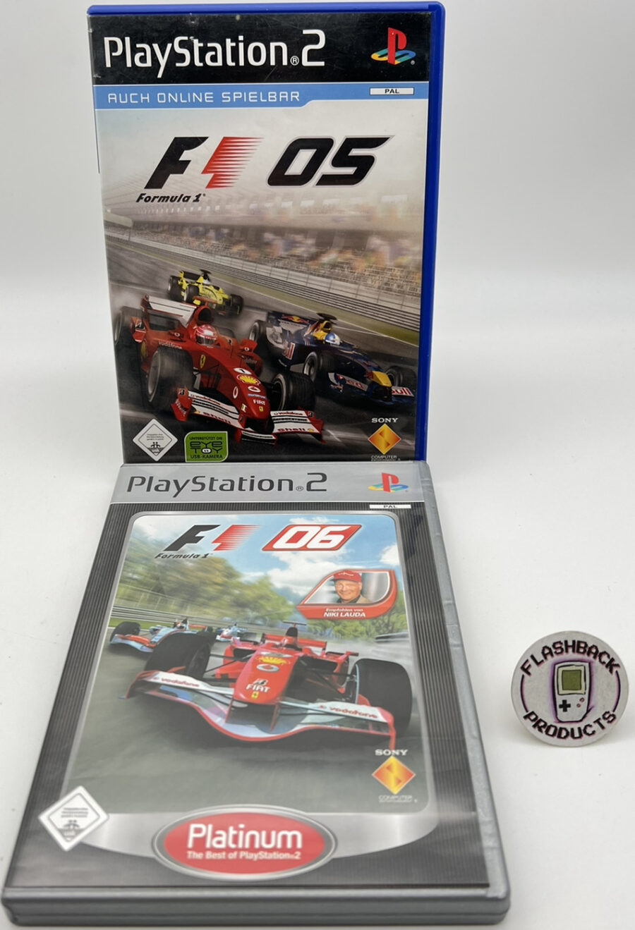 Sony Playstation 2 Bundle: Formel Eins 06 + 05| Gut