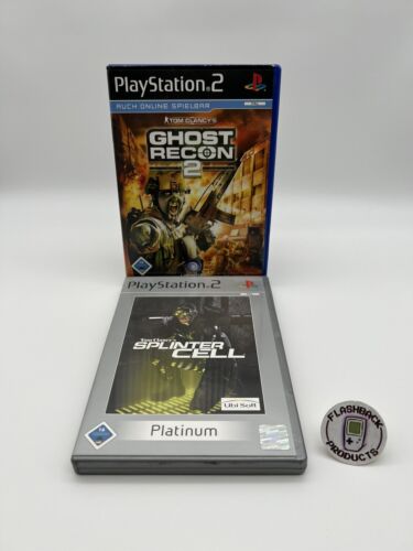 Sony PlayStation 2 Bundle: Ghost Recon 2 & Splinter Cell Zustand: Gut