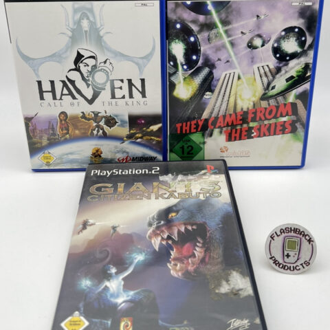 Sony Playstation 2 Bundle: Haven / Giants / They Came From The Skies |Gut