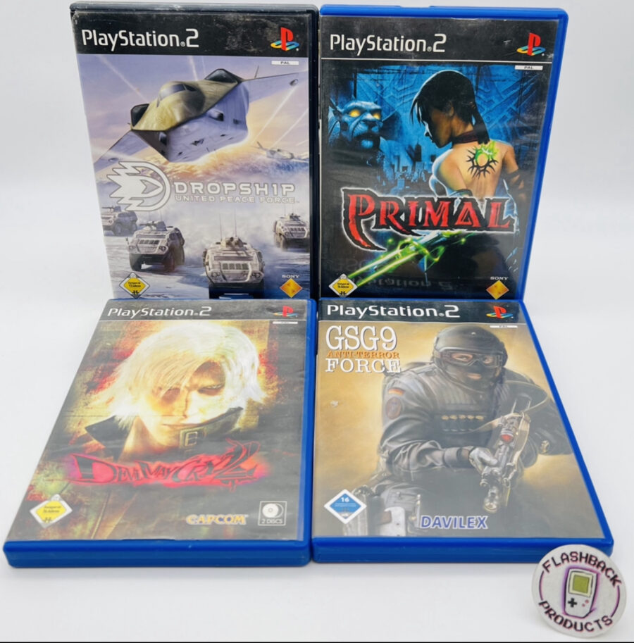 Sony Playstation 2 Bundle: SHOOTER Spiele 4 Stück | Gut