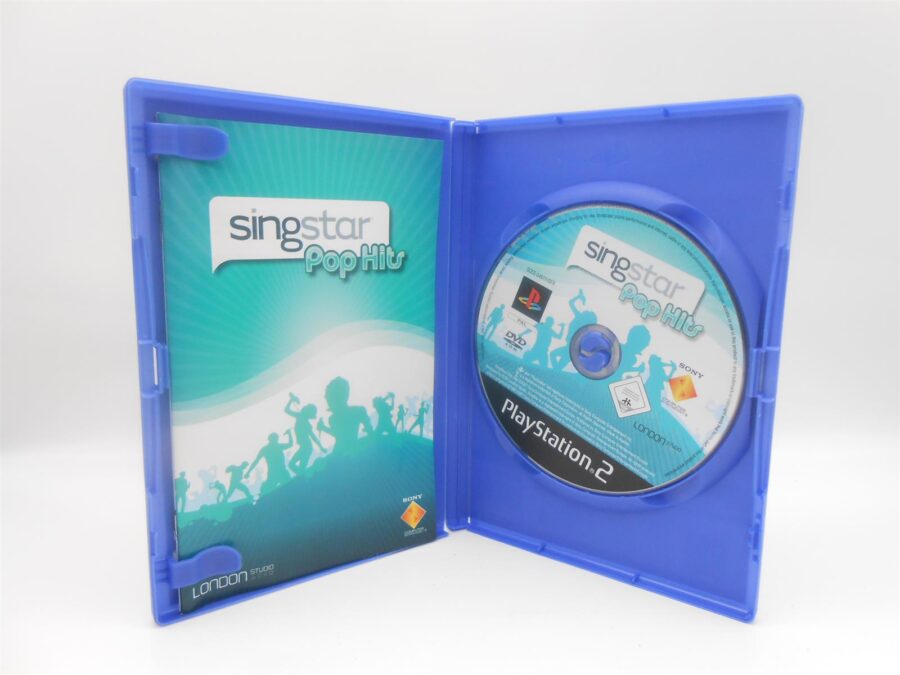 Sony Playstation 2 Bundle SINGSTAR 3 Spiele + 2 Mikrofone Zust. Gut