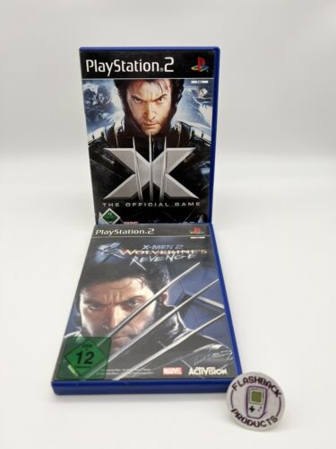 Sony PlayStation 2 Bundle: X-Men: The Offical Game + X-Men 2 Zustand: Gut