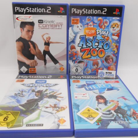 Sony PlayStation 2 EYETOY Bundle (4Spiele) Zustand: Sehr gut