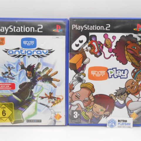 Sony PlayStation 2 EyeToy Play & AntiGrav Bundle Retro
