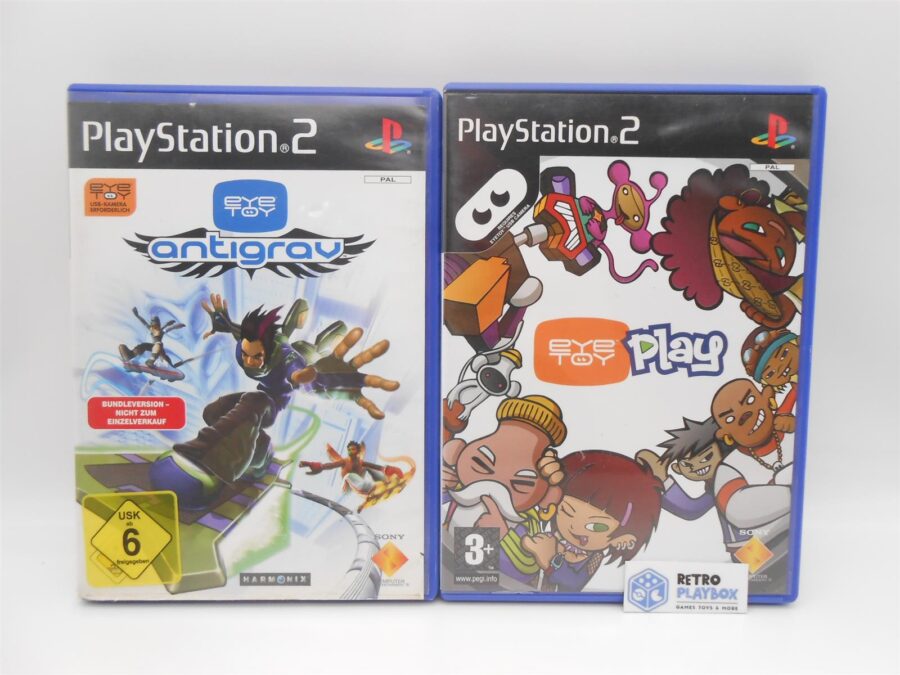 Sony PlayStation 2 EyeToy Play & AntiGrav Bundle Retro