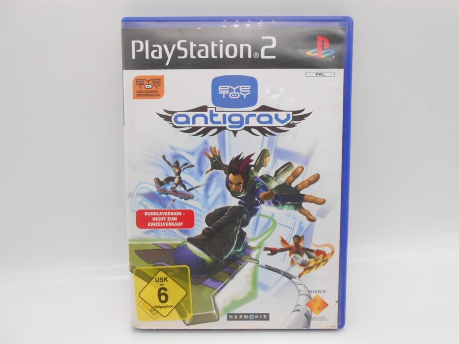 Sony PlayStation 2 EyeToy Play & AntiGrav Bundle Retro