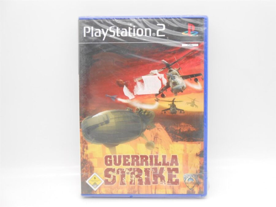 Sony Playstation 2 Guerrilla Strike Neu Sealed (Folie beschädigt) PS2