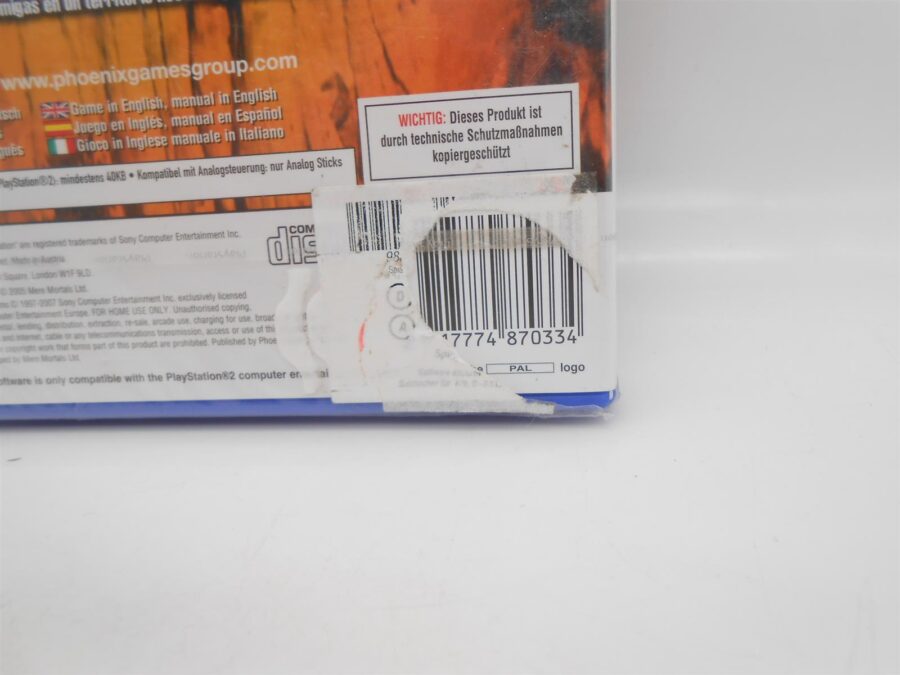 Sony Playstation 2 Guerrilla Strike Neu Sealed (Folie beschädigt) PS2