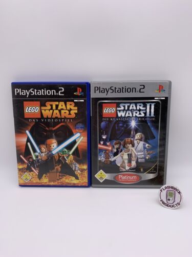 Sony Playstation 2 LEGO Star Wars & Star Wars 2 Zustand: Gut