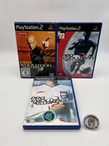 Sony PlayStation 2: Pro Evolution Soccer 1 + 2 + 3 Bundle Zustand: Gut