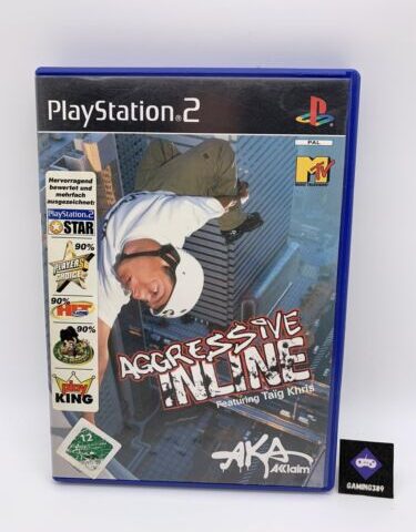 Sony Playstation 2 PS2 - Agressiv Inline Skating Zustand: Gut