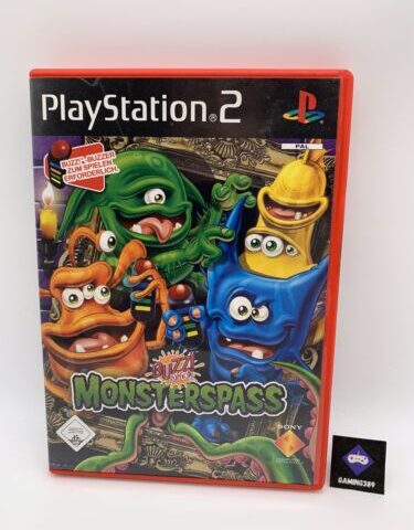 Sony Playstation 2 PS2 - BUZZ! Junior Monsterspass Zustand: Sehr gut