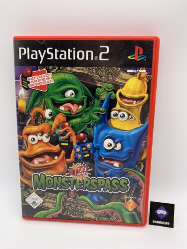 Sony Playstation 2 PS2 - BUZZ! Junior Monsterspass Zustand: Sehr gut