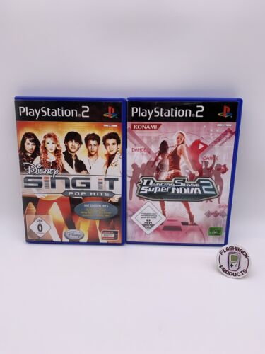Sony Playstation 2 PS2 Disney Sing It + Dancing Stage Zustand Sehr gut