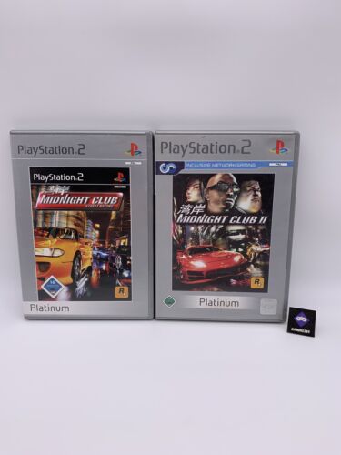 Sony Playstation 2 PS2 - Midnight Club 1 + 2 Bundle