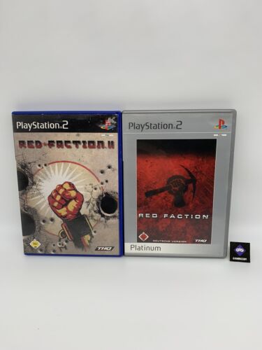 Sony Playstation 2 PS2 - Red Faction 1 + 2 Zustand: Gut