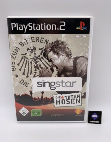 Sony Playstation 2 PS2 - singstar Die Toten Hosen Zustand: Sehr gut