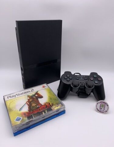 Sony Playstation 2 PS2 Slim Konsole + Controller & Spiele Zustand: Gut
