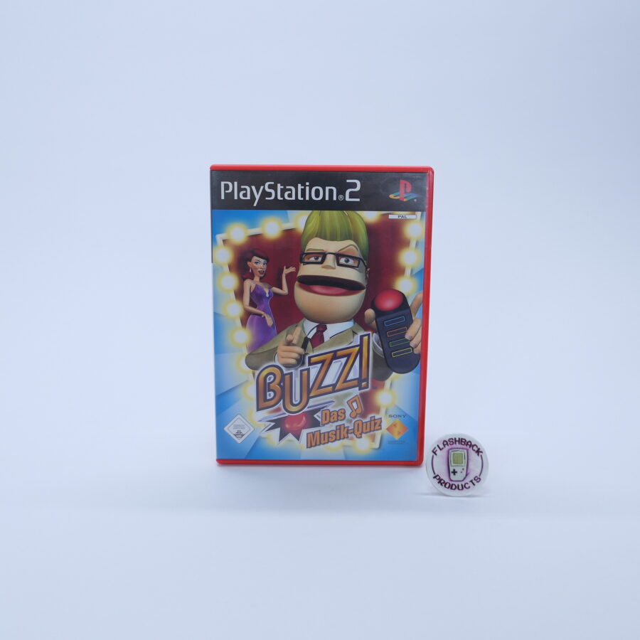 Sony Playstation 2 PS2 Spiel BUZZ! DAS MUSIK-QUIZ Zustand: Gut