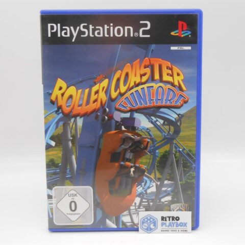Sony Playstation 2 PS2 Spiel ROLLER COASTER FUNFARE Zustand: Gut
