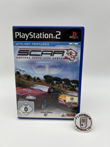 Sony PlayStation 2 Scar: Squadra Corse Alfa Romeo - Zustand: Gut