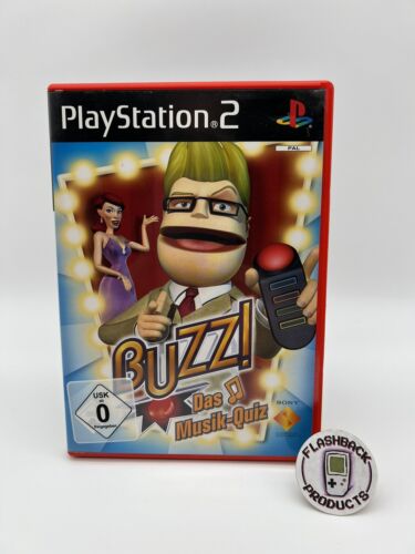 Sony PlayStation 2 Spiel: Buzz! Das Musik Quiz - Zustand: Gut