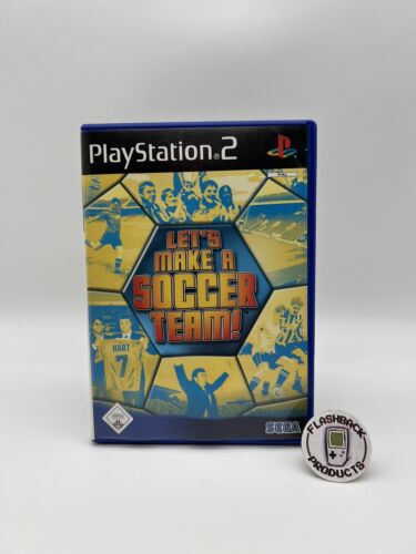 Sony PlayStation 2 Spiel: Let‘s Make A Soccer Team! Zustand: Akzeptabel